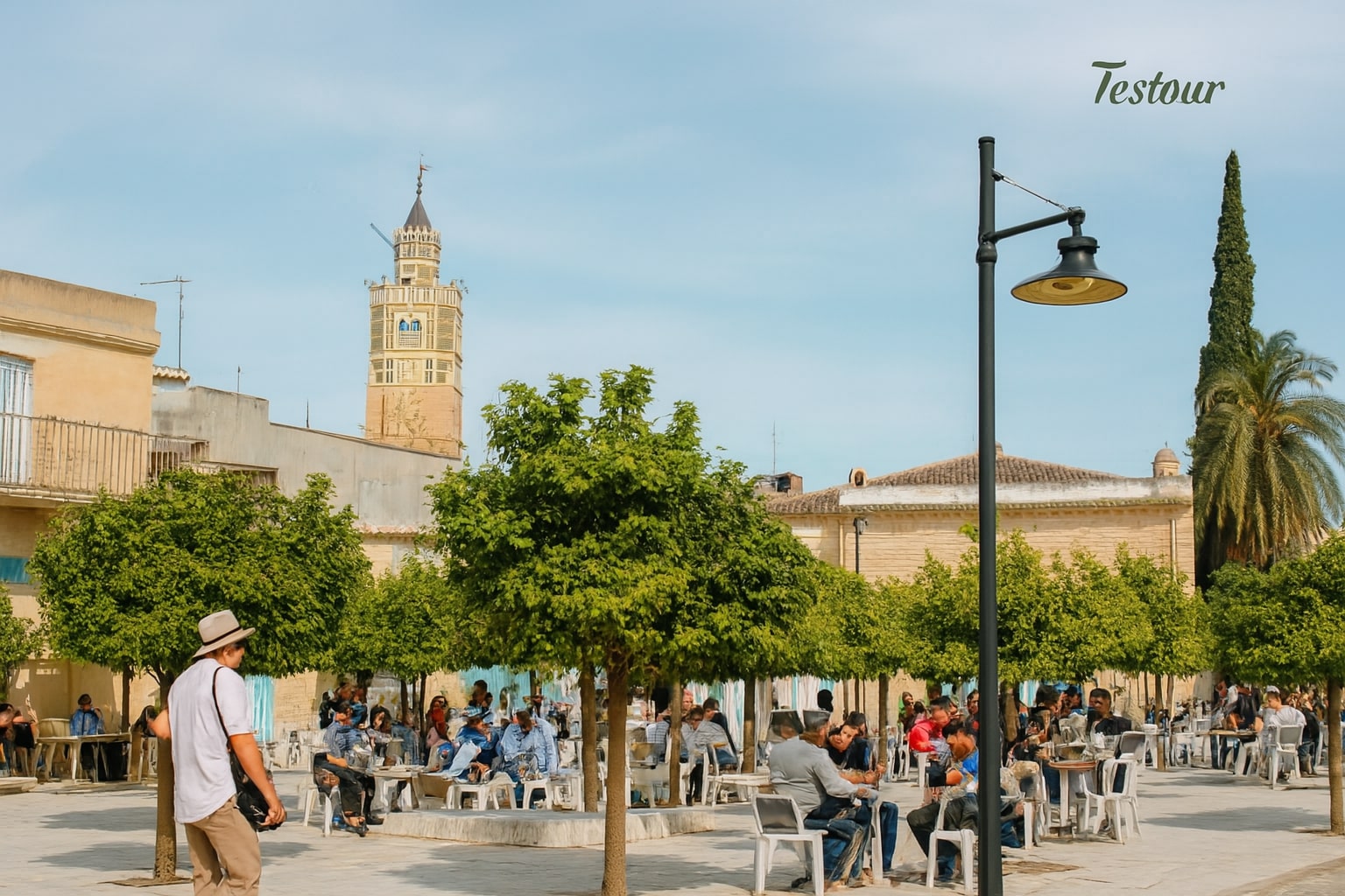 Testour, town in northwestern Tunisia known for its Andalusian clock, architectural heritage, and craftsmanship