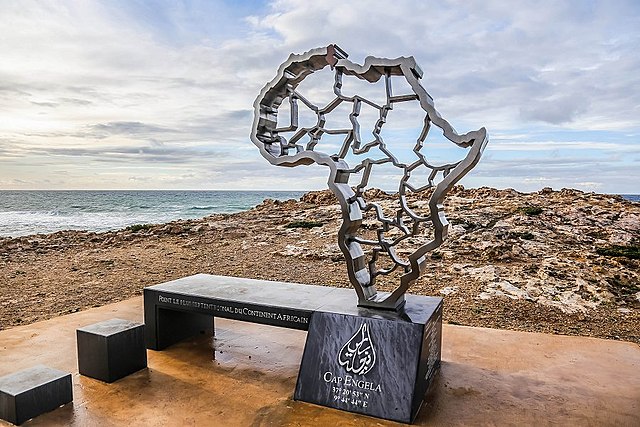 Cape Angela, northernmost point of Africa