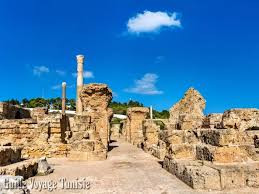 Carthage, ancient city near Tunis, UNESCO-listed archaeological ruins and major historical heritage