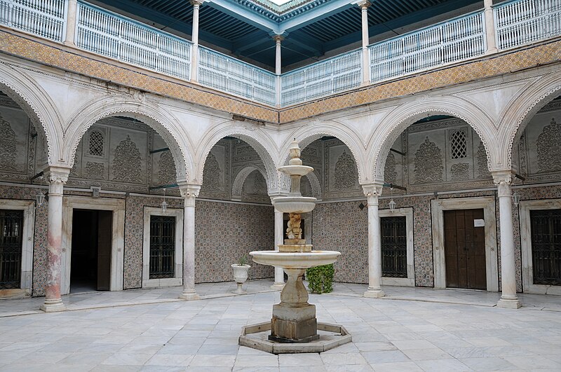 Dar Ben Abdallah, museum of the Tunis medina housed in an 18th-century palace, Tunisian cultural heritage
