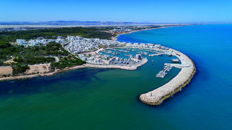 Gammarth, seaside resort in northern Tunis suburbs, known for beaches, hotels, and Mediterranean vibe