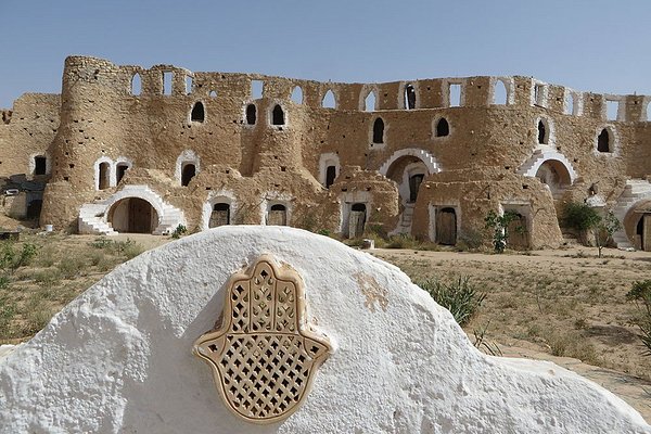 Matmata, village in southern Tunisia famous for its troglodyte dwellings and its role as a Star Wars filming location