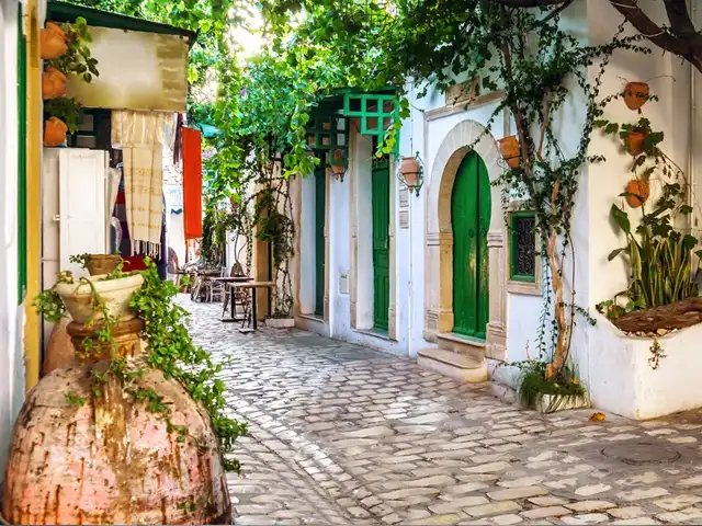 Medina of Mahdia, historic center on a peninsula, known for its souks, Skifa el Kahla, and grand mosque