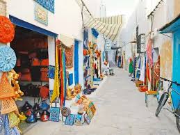 Medina of Monastir, old district animated by its souks, mosques and cafés, cultural and artisanal heritage