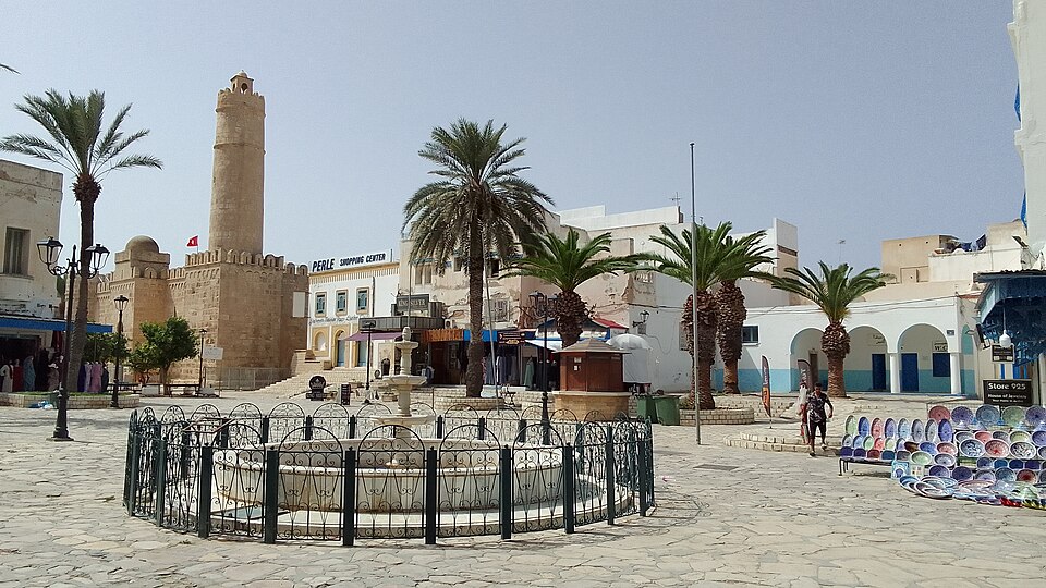 Medina of Sousse, UNESCO-listed historic center, known for its ramparts, kasbah, souks and Great Mosque