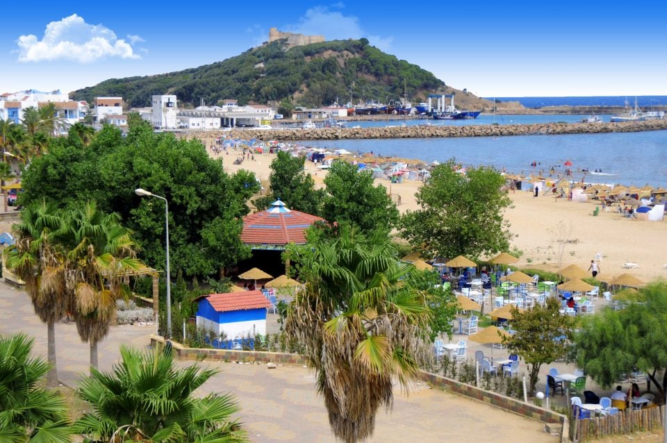 Medina of Tabarka, historic center of the northwestern coastal town of Tunisia, known for its souks and craftsmanship