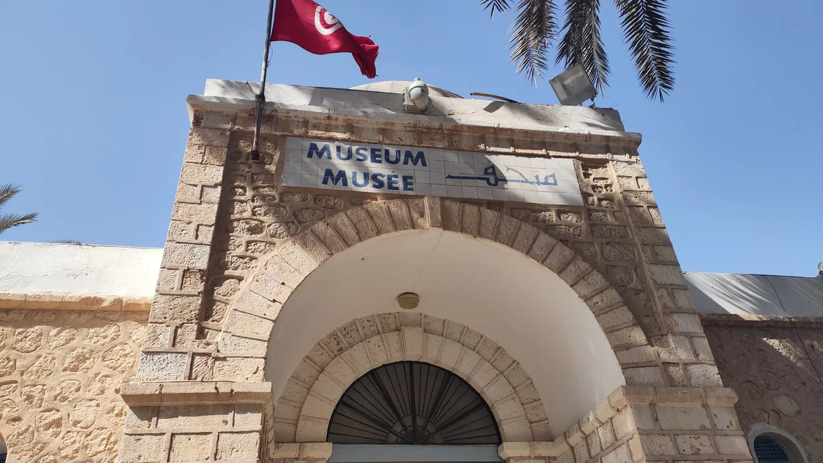 Zarzis Museum, housed in a former church, combining archaeology and anthropology, heritage of southern Tunisia