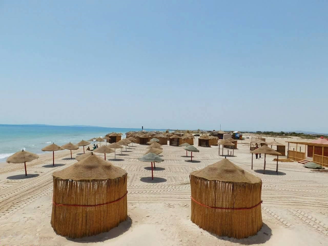 Sidi Salem Beach in Bizerte