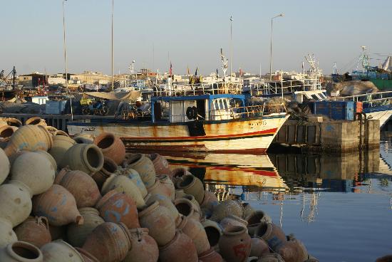 Zarzis Port, commercial infrastructure of southeastern Tunisia, specialized in bulk, hydrocarbons, and sea salt