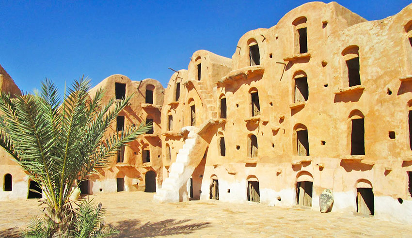 Ruins of Zarzis, ancient remains of old Gergis, archaeological and historical heritage of southeastern Tunisia
